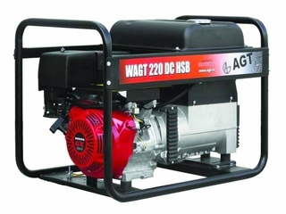 Генератор зварювальний бензиновий AGT WAGT 220 DC HSB R16