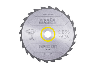 Диск пильный Metabo Power Cut Wood - Professional 254x30x40T