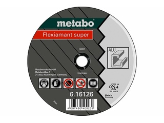 Диск отрезной по алюминию Metabo Flexiamant Super 150x3х22,2 мм