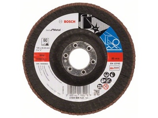 Лепестковый круг Bosch Best for Metal 125 мм K60