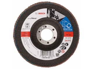 Лепестковый круг Bosch Best for Metal 125 мм K80