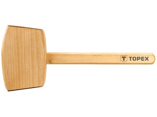 Деревянная киянка TOPEX с деревянной рукояткой 500 г