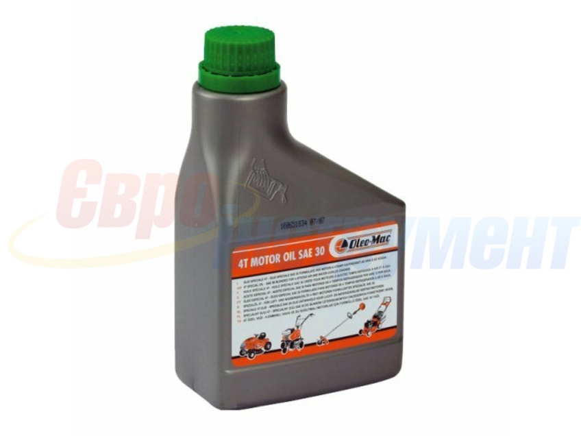 Масло 4-тактное Oleo-Mac 4T SAE 10-W30, 600 мл