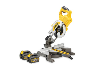 Акумуляторна торцювальна пилка DeWALT DCS777T2