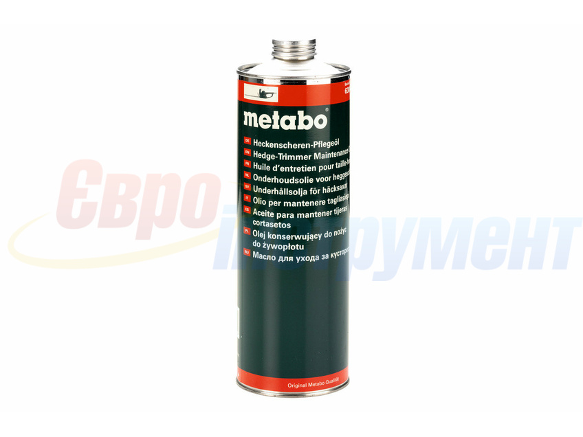 Масло Metabo для ухода за кусторезами, 1 л