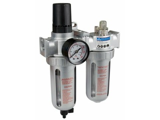 Модульная группа для подготовки воздуха с регулятором давления 1/4" KING TONY