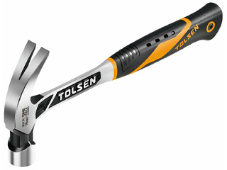 Молоток с гвоздодером TOLSEN "ПРОФИ"