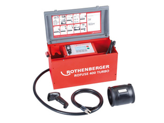 Апарат для зварювання полімерних труб Rothenberger ROWELD ROFUSE 400 TURBO