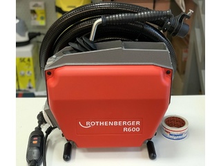 Машина для прочистки труб Rothenberger R 600 с комплектом принадлежностей