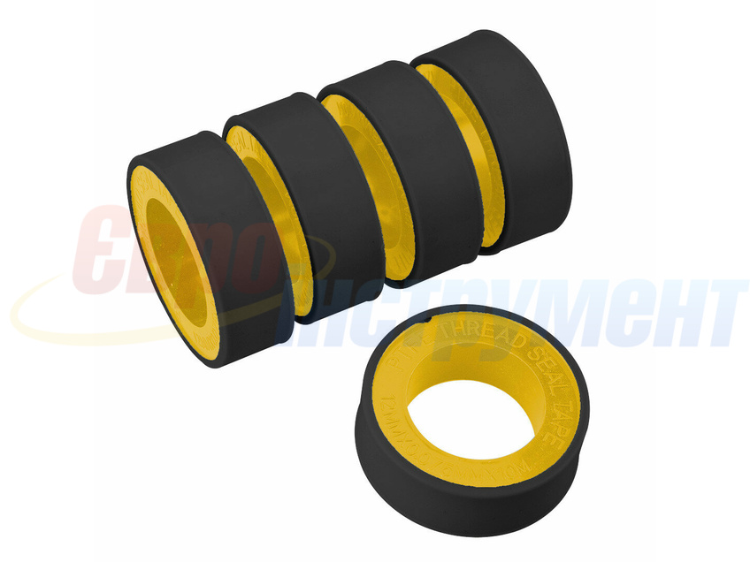 Лента уплотнительная для труб TOPEX 12 мм x 0,075 мм x 10 м , 2 шт.