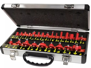 Набір фрез по дереву Yato 8 мм (24 шт.)