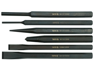 Набор зубил и кернеров YATO YT-4712, 6 шт