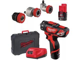 Аккумуляторная дрель-шуруповерт Milwaukee M12 BDDXKIT-202C