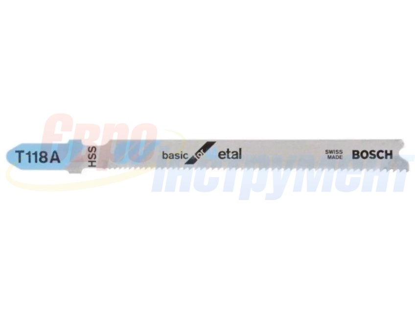 Пильне полотно по металу Bosch Basic for Metal T 118 A (1 шт.)