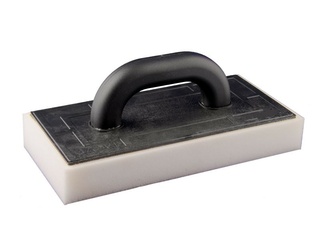 Терка пластиковая MASTERTOOL поролон 40 мм 130х270 мм