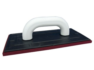 Терка пластиковая MASTERTOOL резина 8 мм 130х270 мм