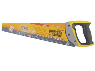 Ножовка по дереву MASTERTOOL BLACK ALLIGATOR MAX CUT 400 мм