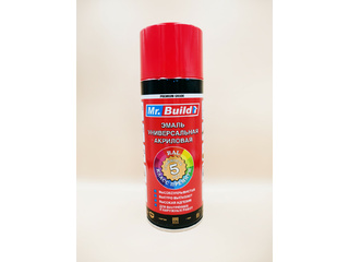 Спрей фарба Mr.Build №04 Ral 3020 червоний, 400 мл