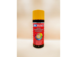 Спрей фарба Mr.Build №30 Ral 1023 жовтий, 400 мл