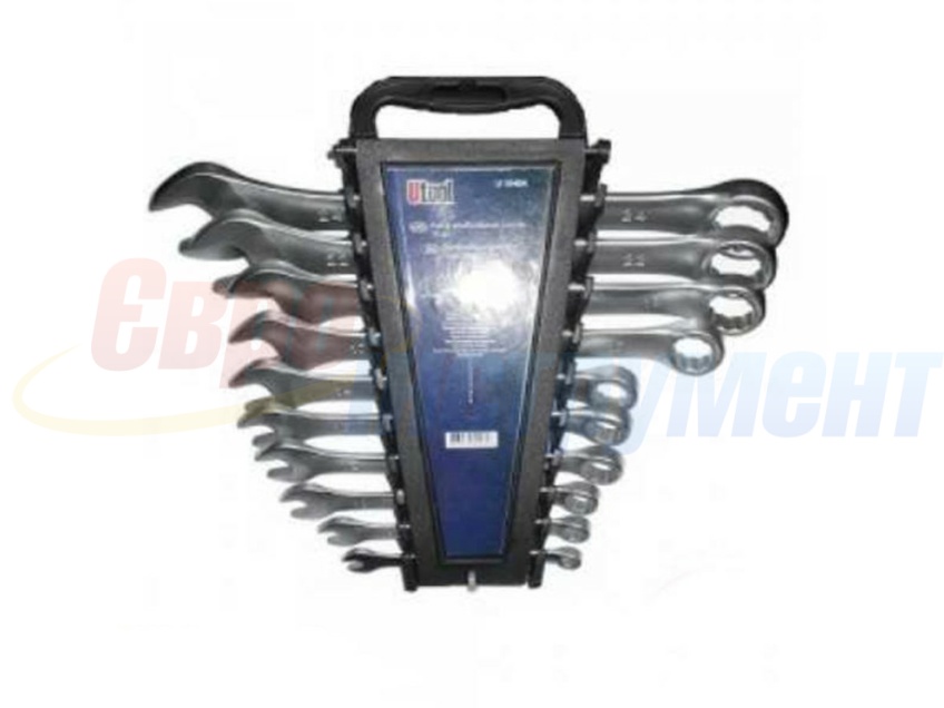 Набор комбинированных ключей Utool U10404 6-24 мм, 10 шт