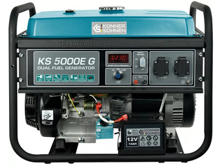 Генератор двопаливний Konner & Sohnen KS 5000E G 000004365