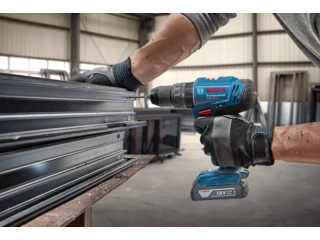 Аккумуляторная ударная дрель-шуруповерт Bosch GSB 183-LI