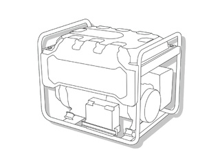 Генератор бензиновый инверторный EnerSol EPG-5500IOE
