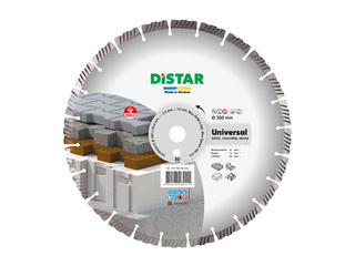 Диск отрезной алмазный по бетону Distar 1A1RSS 350 Universal 350x25,4х3,5 мм