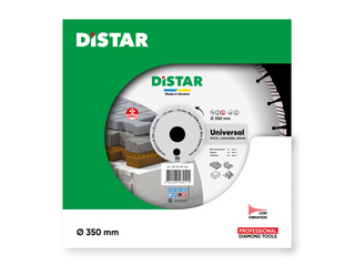 Диск отрезной алмазный по бетону Distar 1A1RSS 350 Universal 350x25,4х3,5 мм
