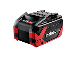 Акумуляторна батарея Metabo LiHDX 18 В / 8 Агод