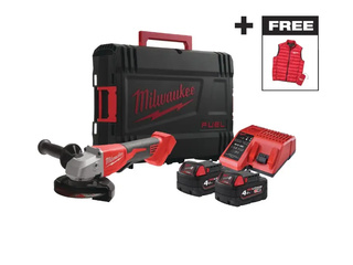 Аккумуляторная угловая шлифовальная машина Milwaukee M18 BLSAG125XPD-0