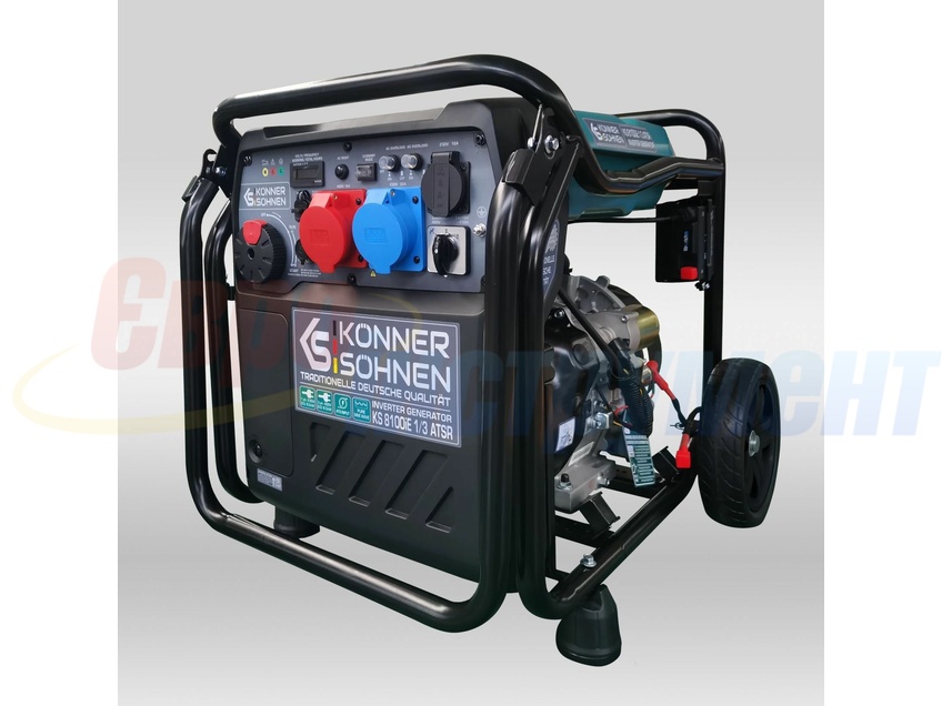Генератор инверторный Konner & Sohnen KS 8100iE 1/3 ATSR